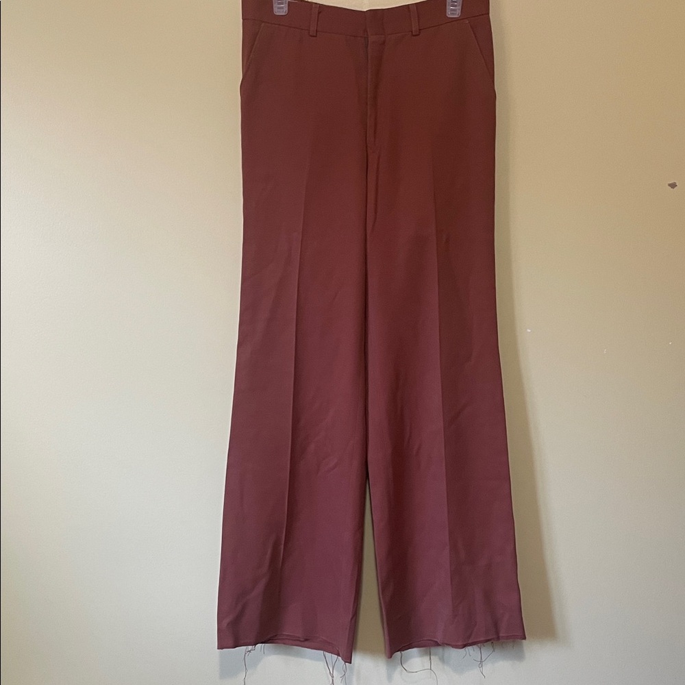 Men's High Waist Flare 70's Pants